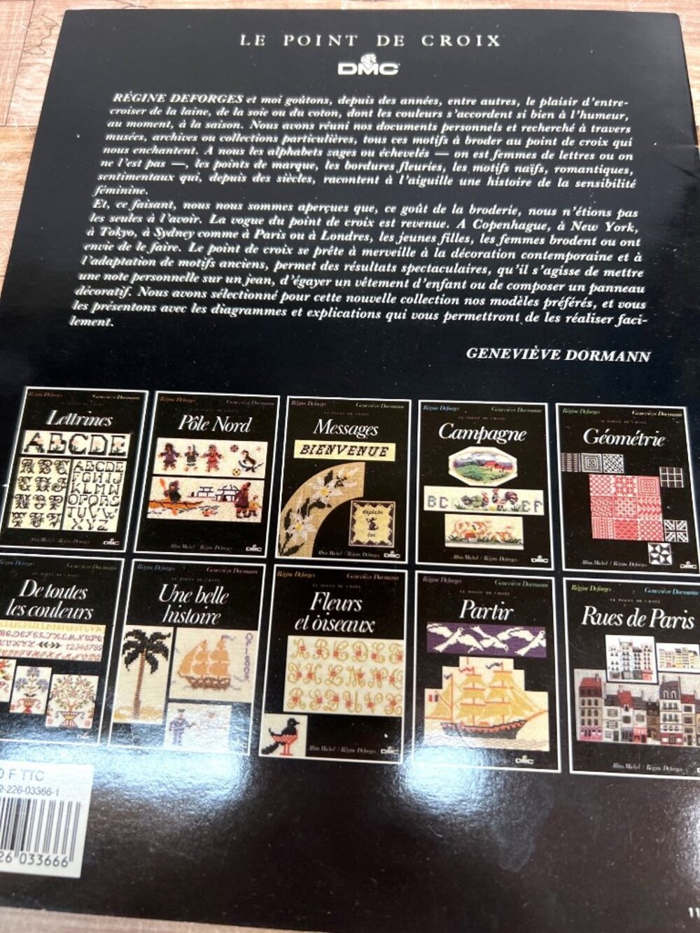 Une Belle Histoire Cross-Stitch Pattern Book By Regine Deforges & Genevieve - Picture 3 of 3